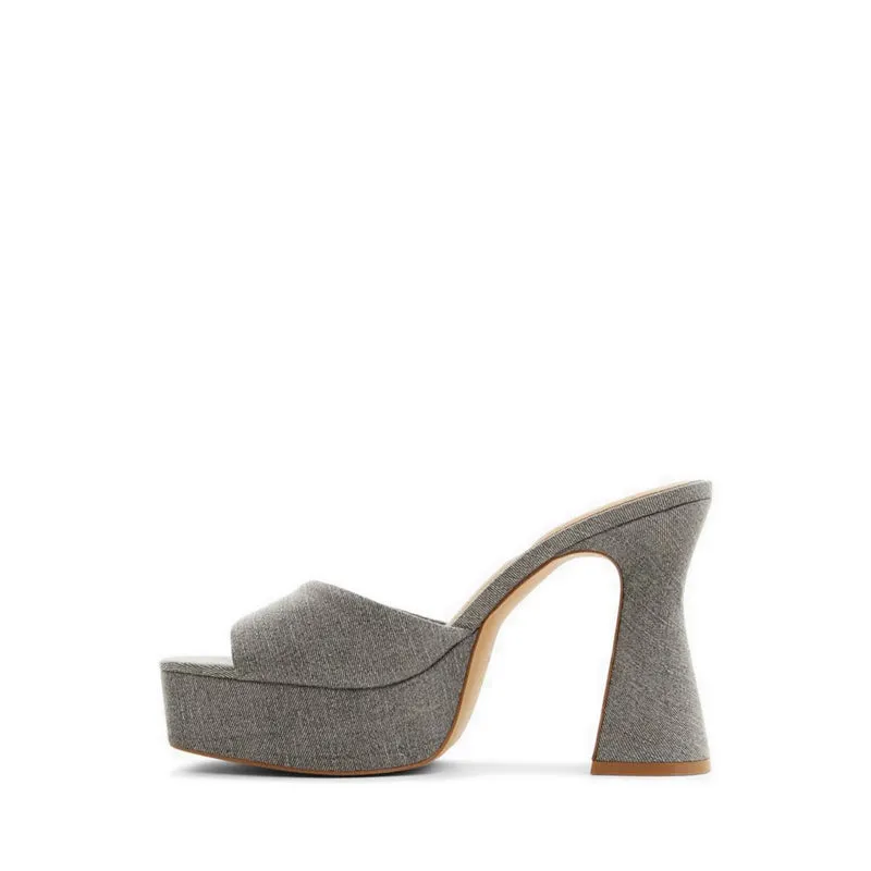 ALDO X Looney Tunes Ltplatform Heeled Sandals - Dark Grey