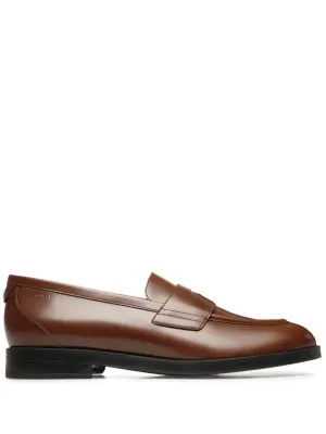 Bally logo-plaque loafers
