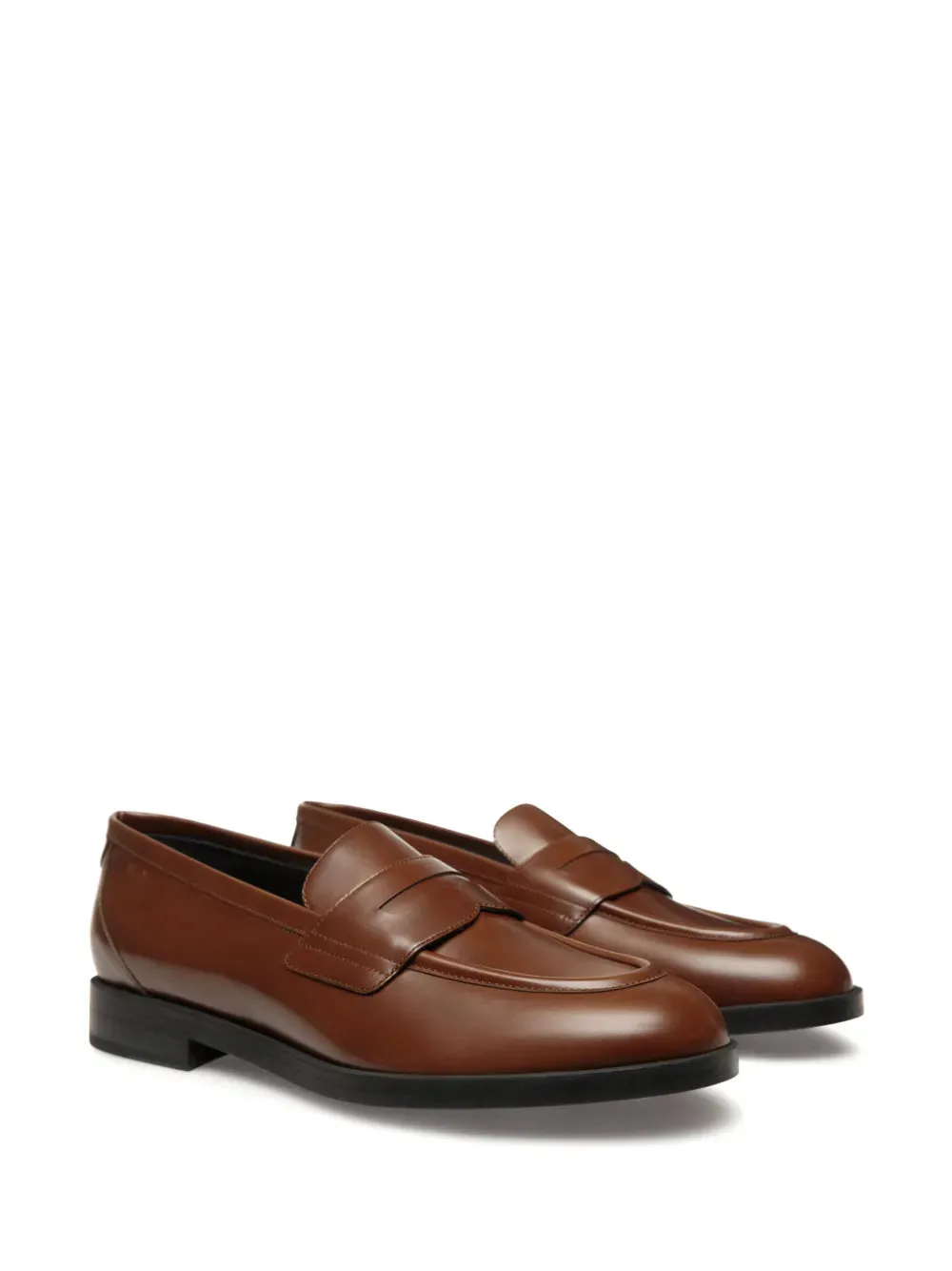 Bally logo-plaque loafers