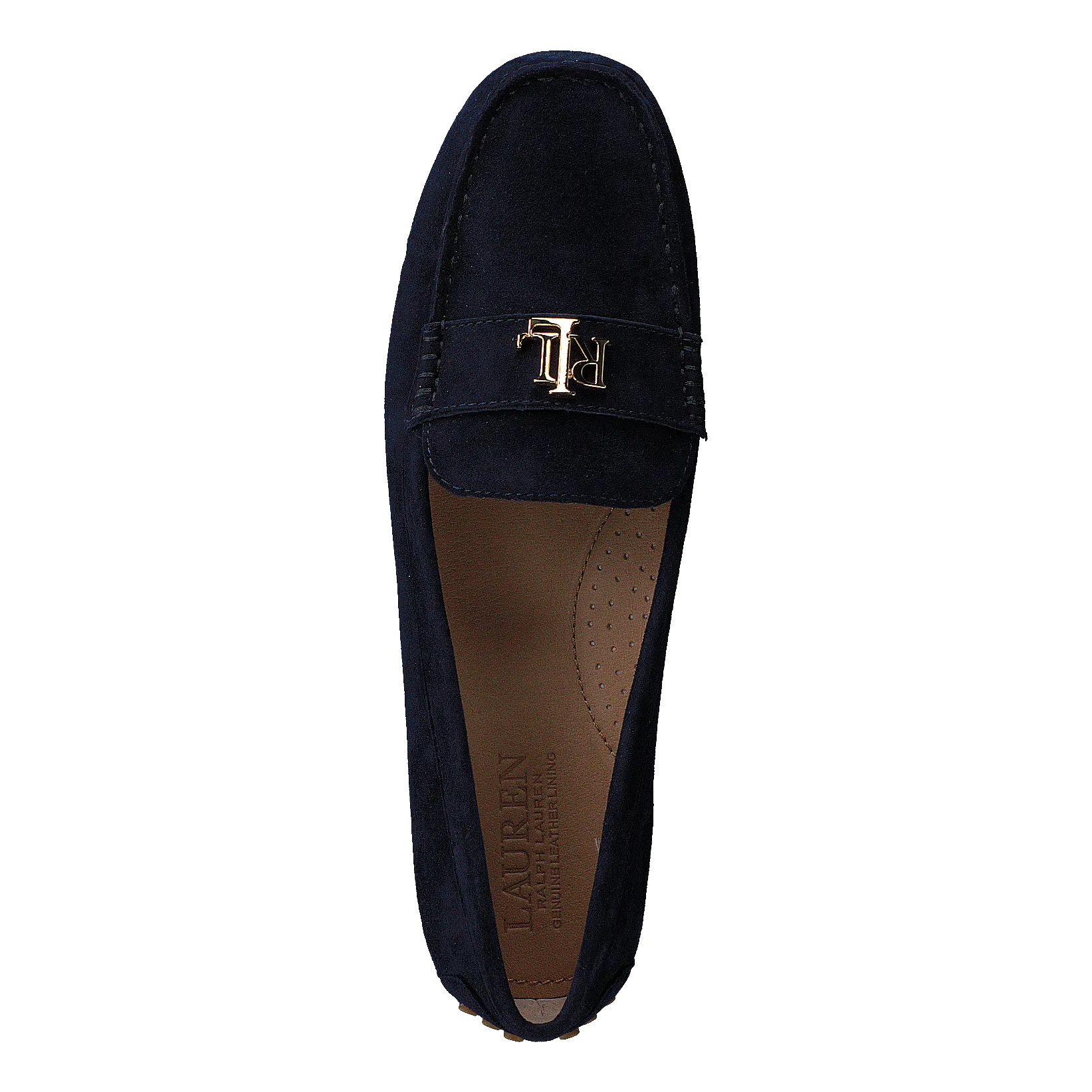 Barnsbury-flats-casual Lauren Navy W/ Gold Hw