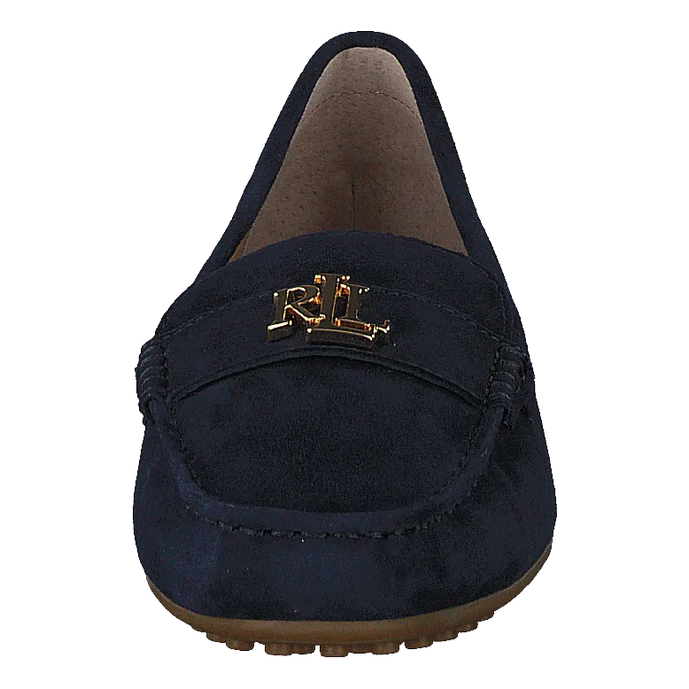 Barnsbury-flats-casual Lauren Navy W/ Gold Hw