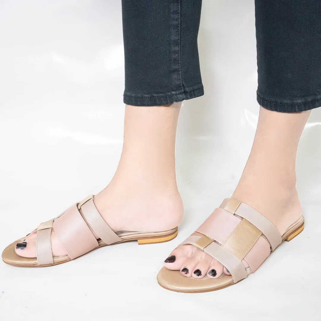 Beige Lantana Flats
