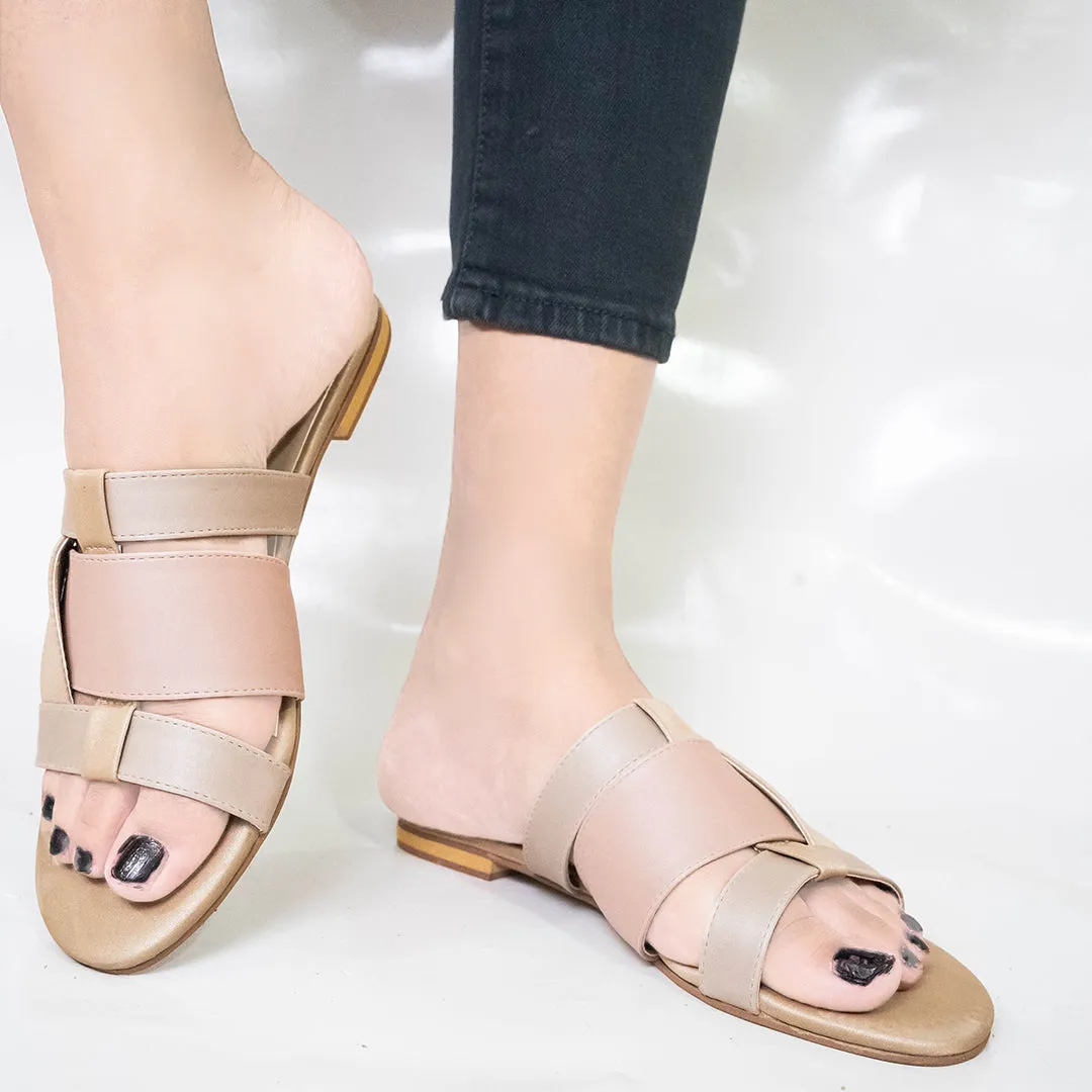 Beige Lantana Flats
