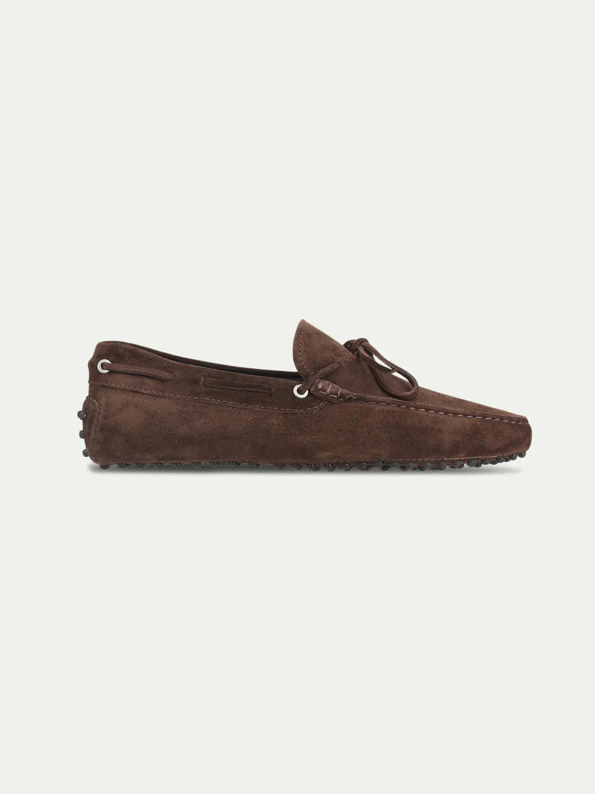 Brown Suede Ophelia Driving Loafers - Loafers Shoes