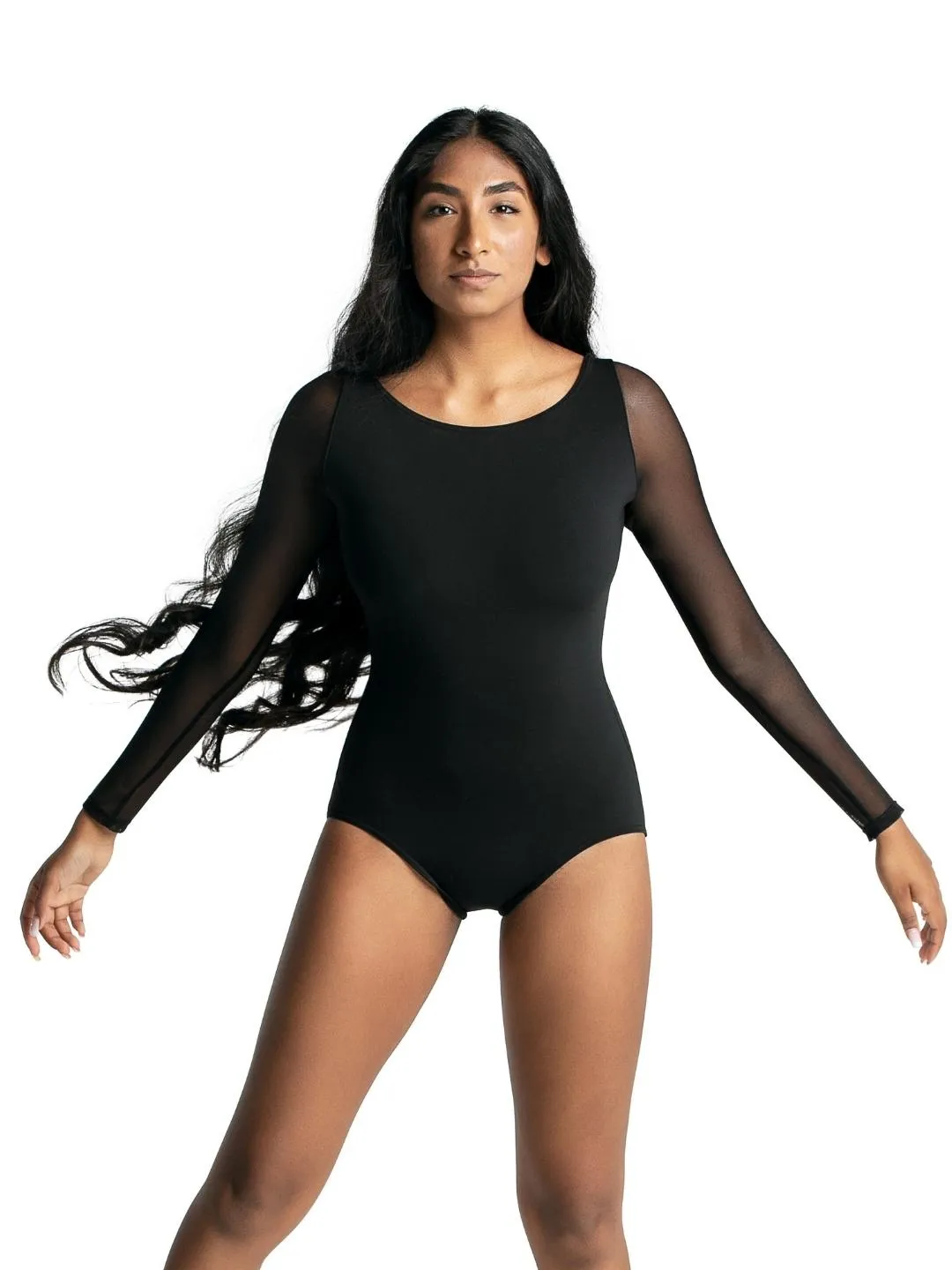 Capezio | Meryl Strappy Back Long Sleeved Leotard