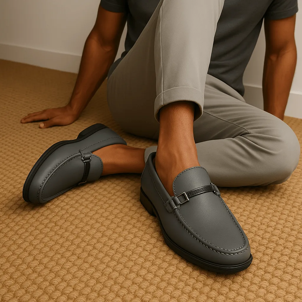 Domoir | Genuine Leather Business Loafers