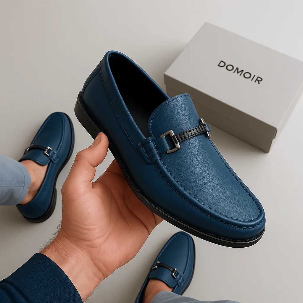 Domoir | Genuine Leather Business Loafers