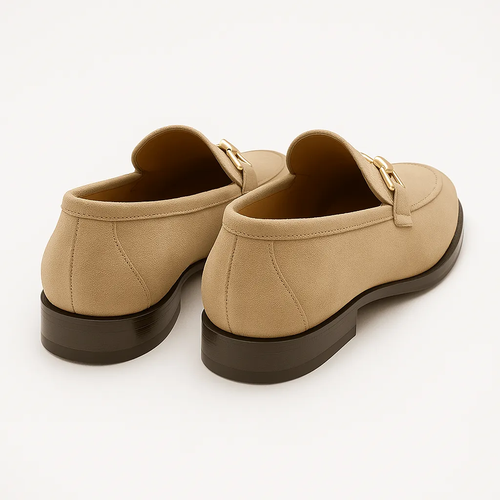 Domoir | Men's Suede Horsebit Loafers