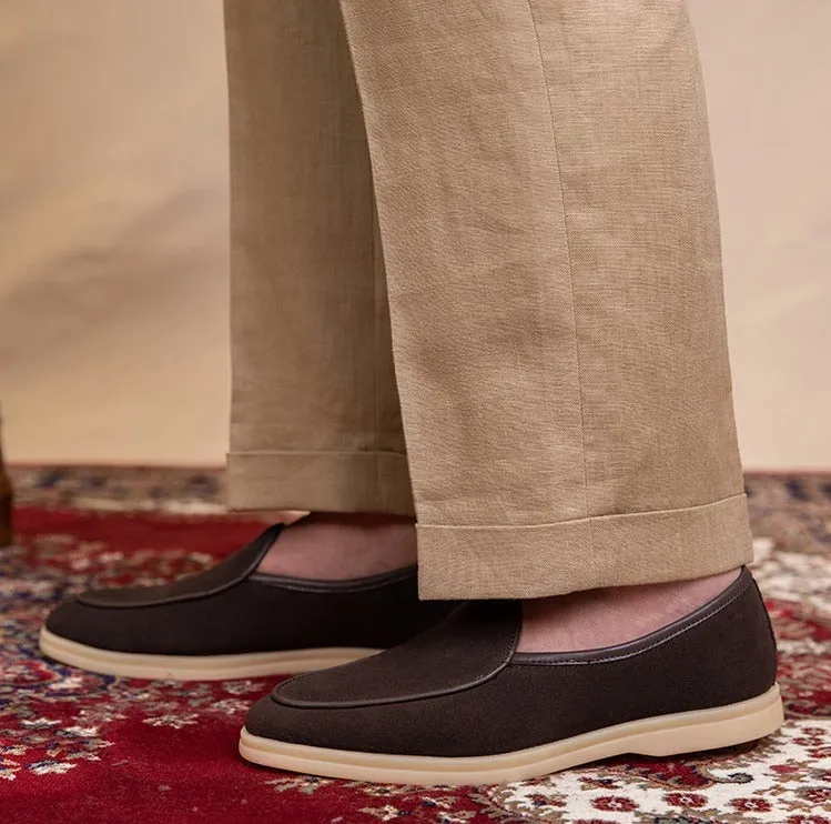 Du Cap Suede Belgian Loafer