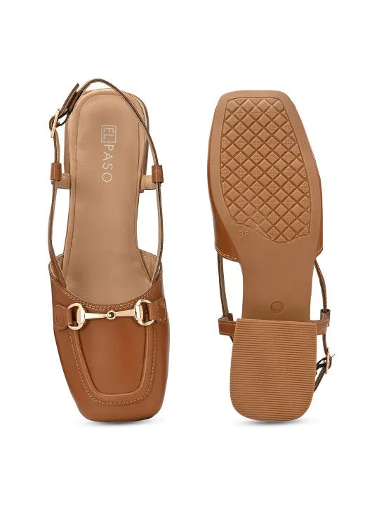 El Paso Women Open Toe Flats