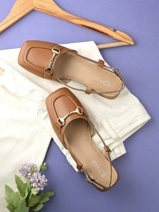 El Paso Women Open Toe Flats