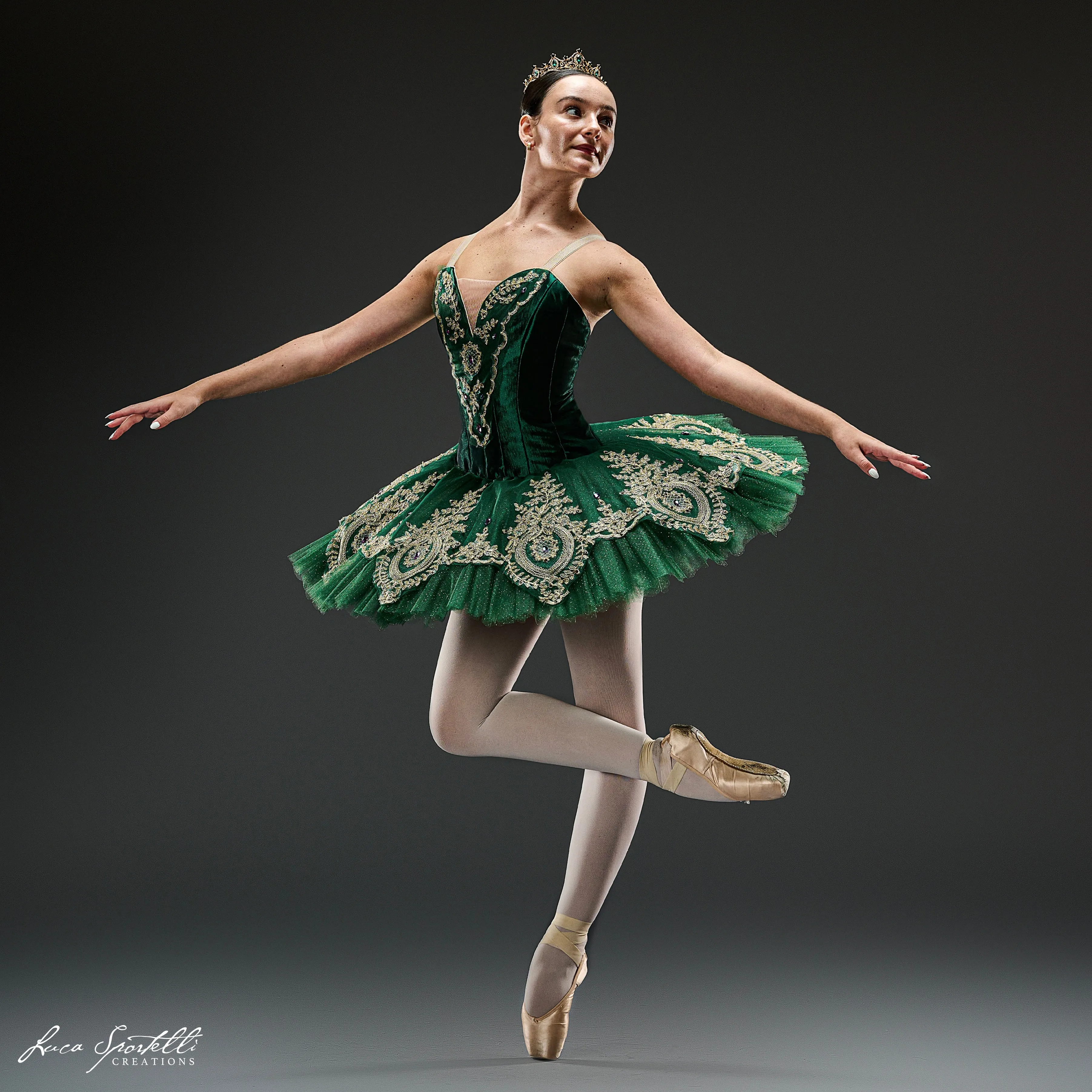 Emerald Classical Tutu Rental
