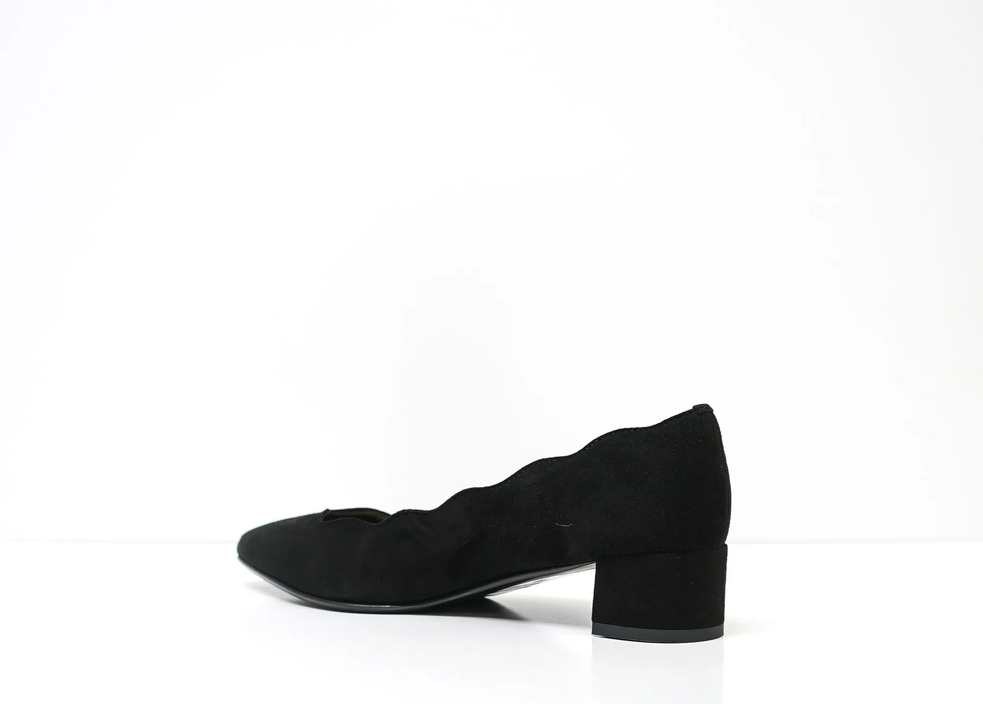 Fabio Rusconi Women's Black Suede Shoe F4080