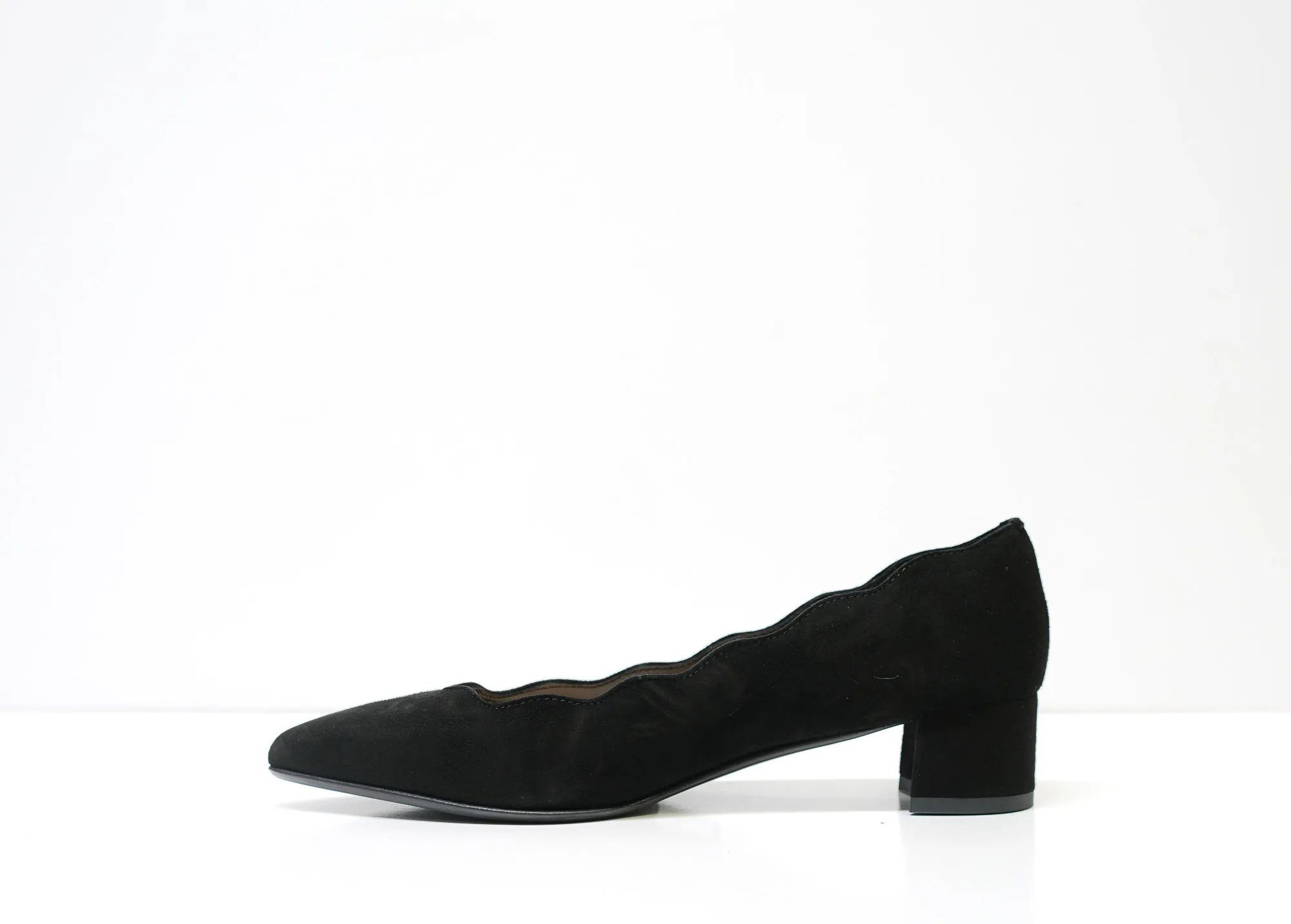 Fabio Rusconi Women's Black Suede Shoe F4080