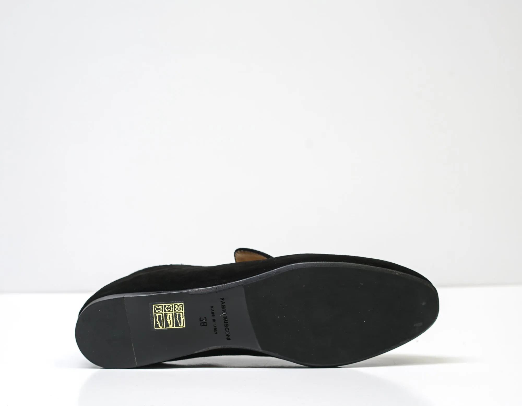 Fabio Rusconi Women's Black Suede Shoe F5171
