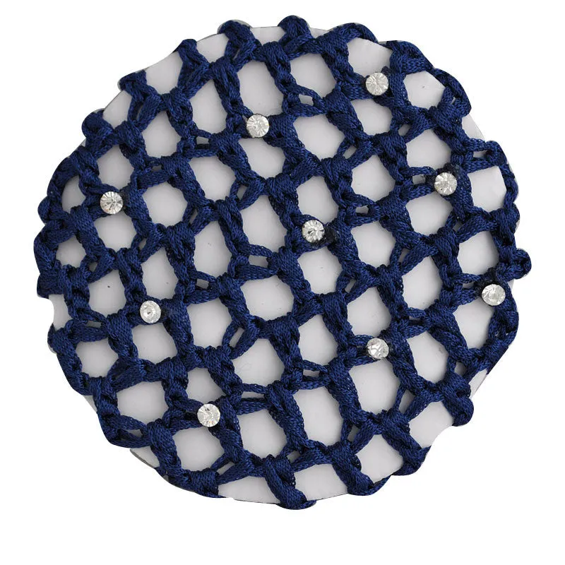 Fedol@ Bun Cover with 9 Rhinestones