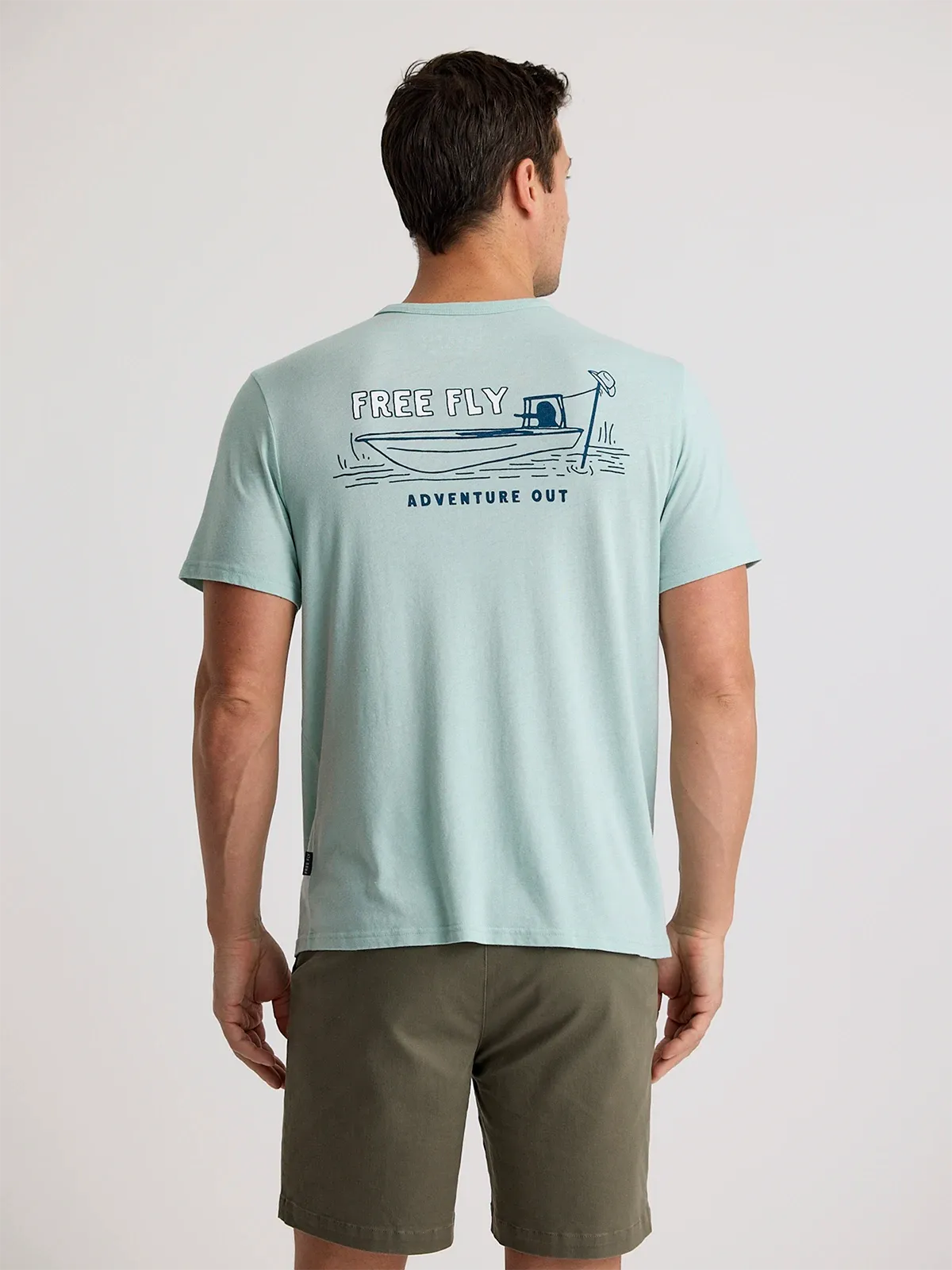 Free Fly Lazy Tides Pocket Tee