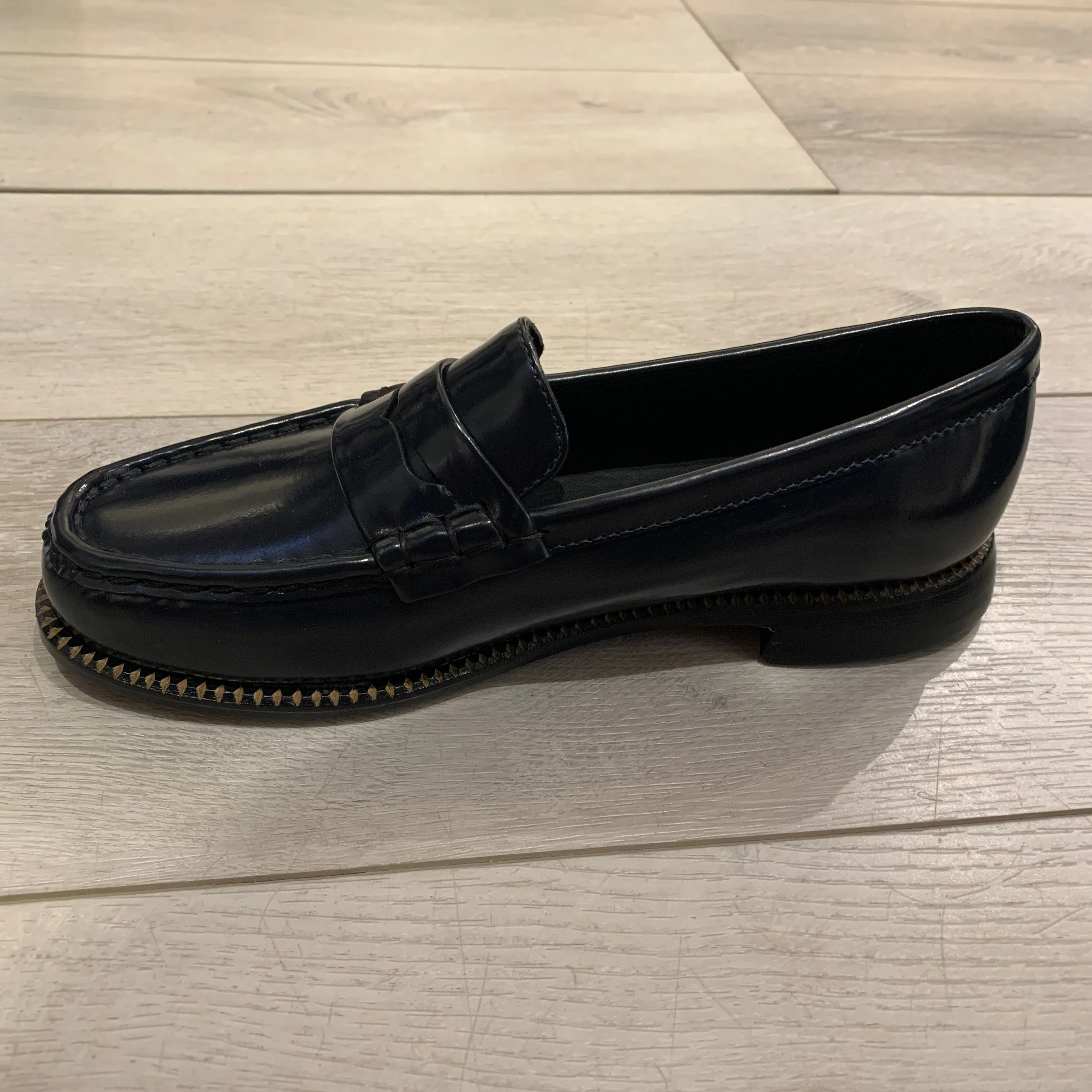FS - Elba Penny Loafer | Black-Navy