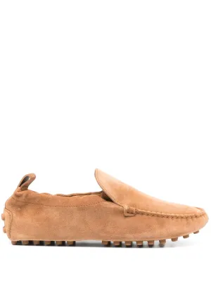 Gommino suede leather loafers