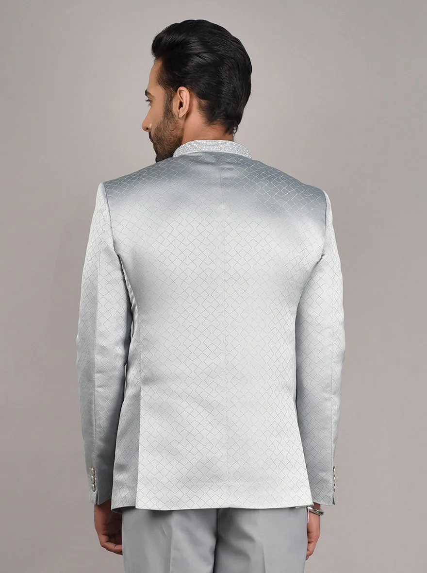 Grey Jodhpuri Suit | JadeBlue