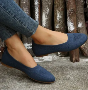 GS Flats | Comfortabele ademende flats met kleine hak voor dames