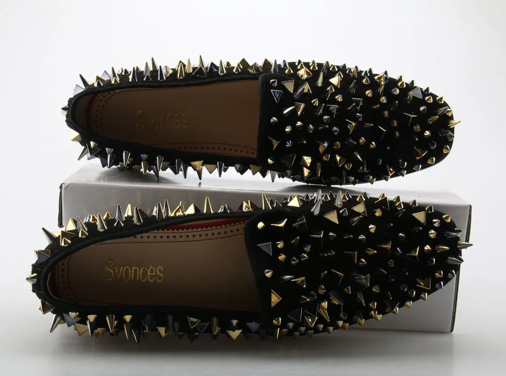 Helium Rivet Men's Loafers Dress Shoes