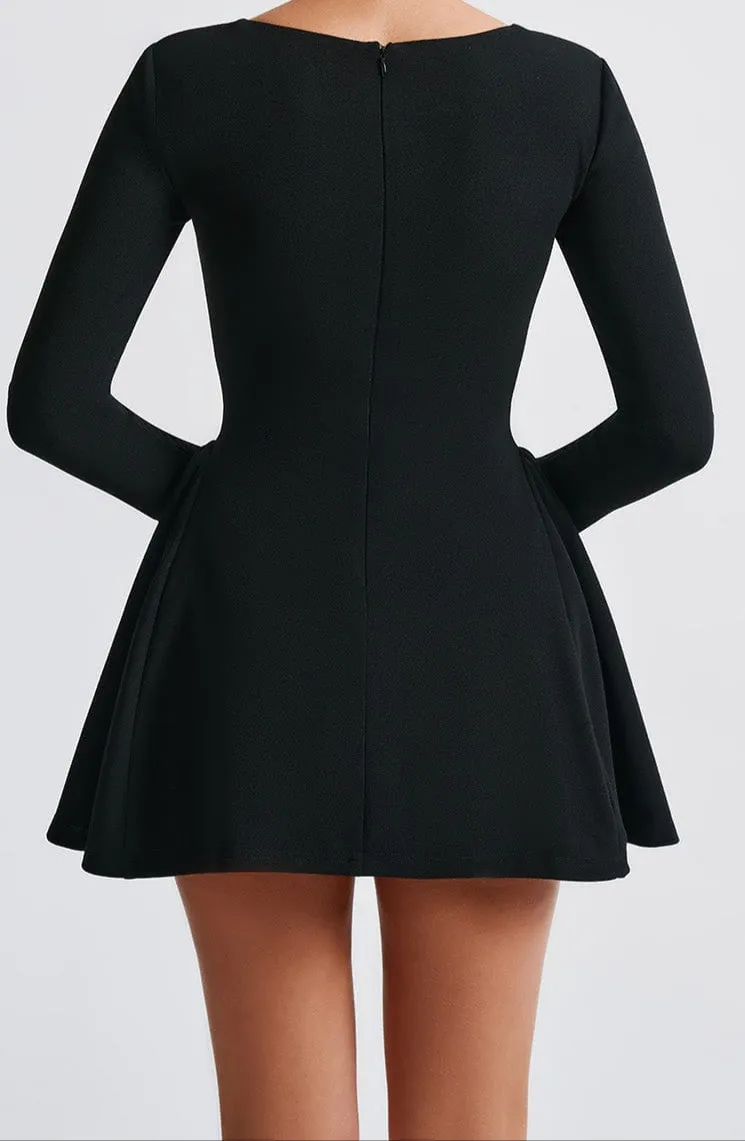 Isabel Minikleid - Schwarz