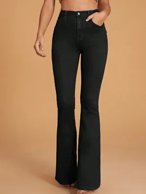 Jeans de Talle Alto Acampanados para Mujer  CR