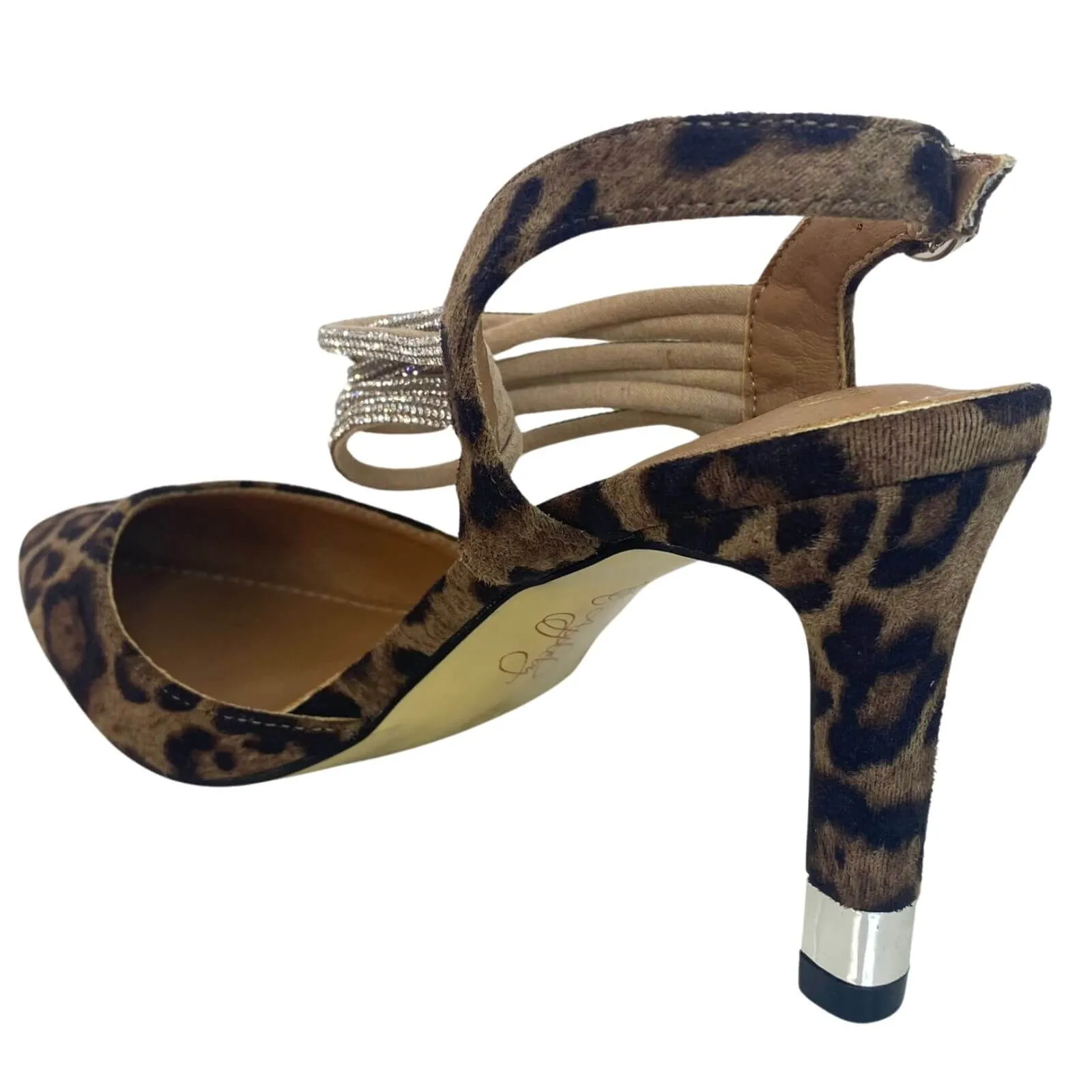Kate Appleby Wishaw Sparkle Pointed Toe Shoes - Leopard