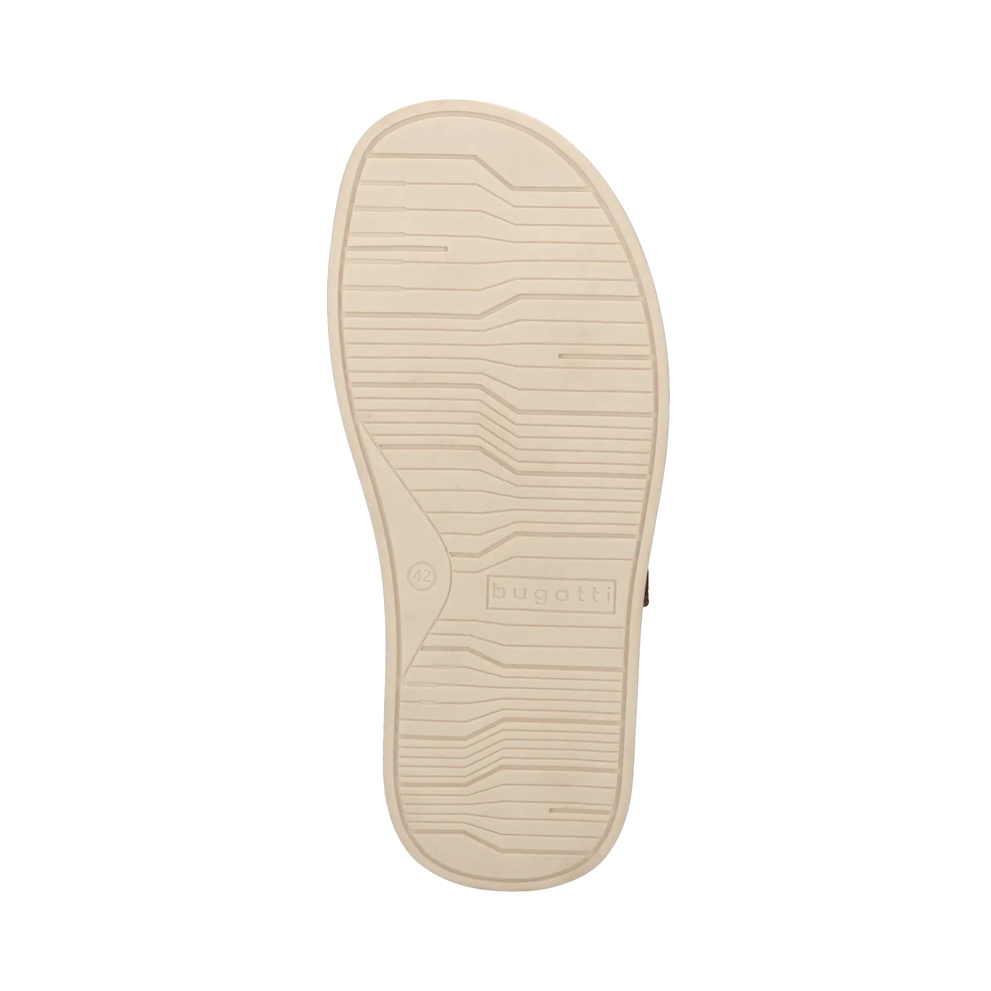 Leder Pantoletten cognac