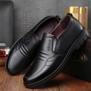 Men's Slip-On Leather Loafers
