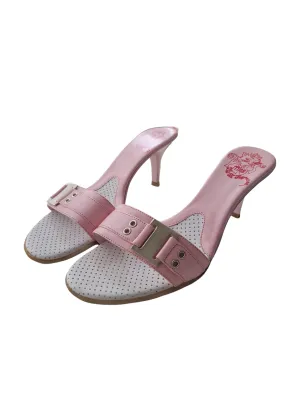 Mules y2k barbiecore mcbling rose