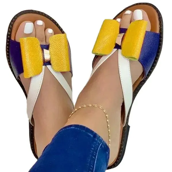 Open Toe Flats Sandals