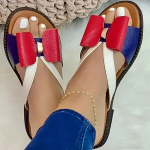 Open Toe Flats Sandals