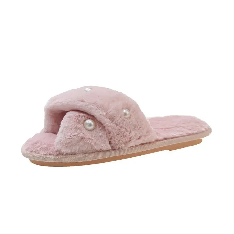 Open Toe Flats Slippers