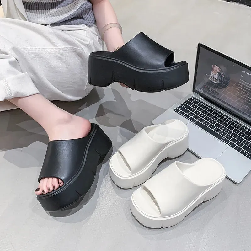 Open Toe Platform Sandals