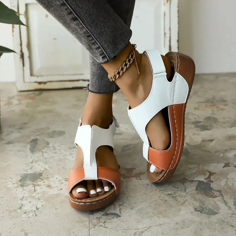 Open Toe Platform Sandals