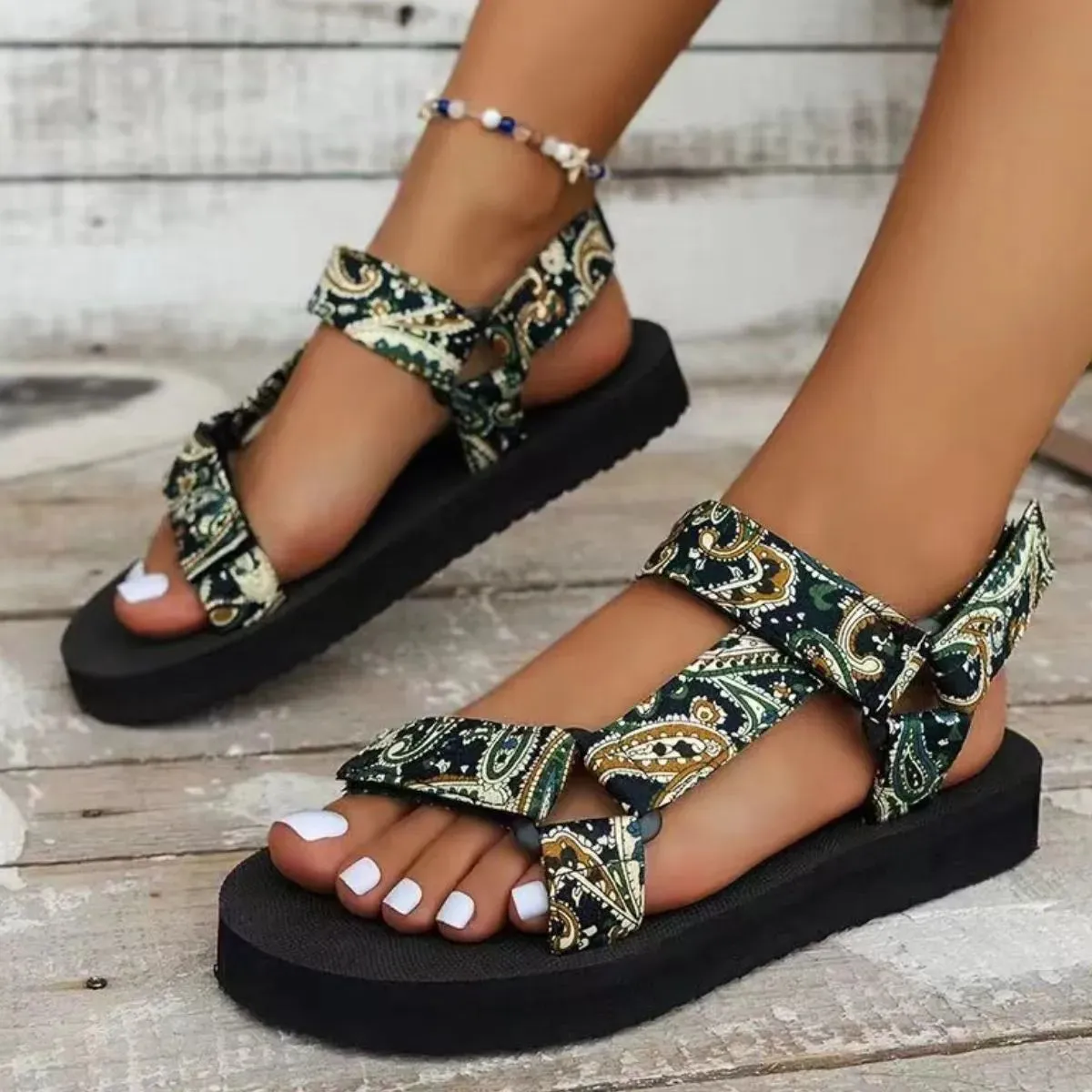 Open Toe Platform Sandals
