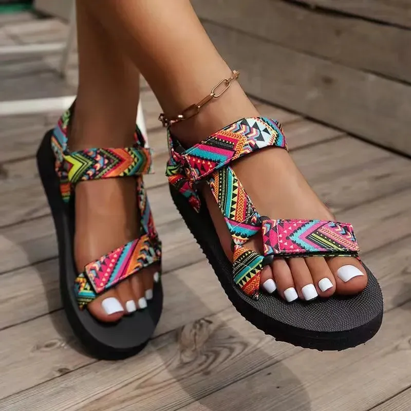 Open Toe Platform Sandals