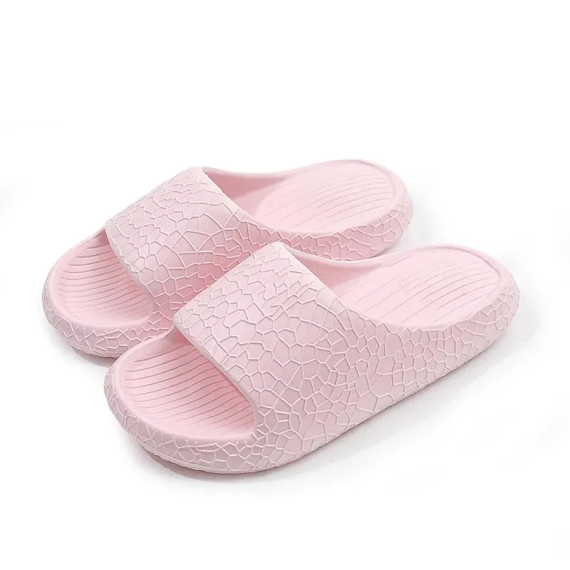 Open Toe Platform Slippers