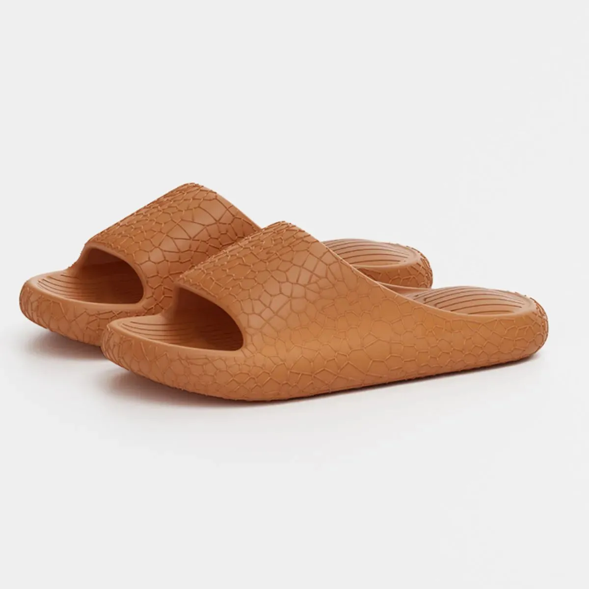 Open Toe Platform Slippers