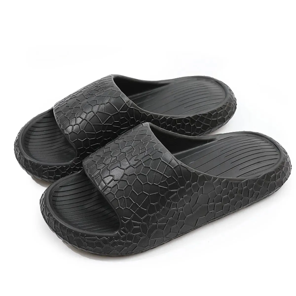 Open Toe Platform Slippers
