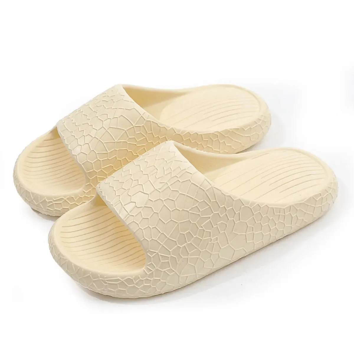 Open Toe Platform Slippers