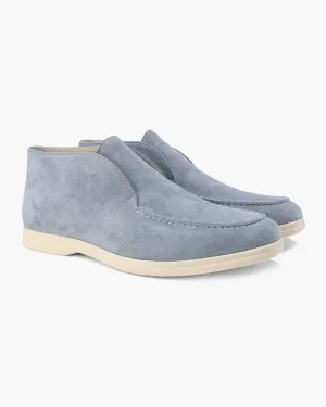 OUTBASK's High Suede Loafers