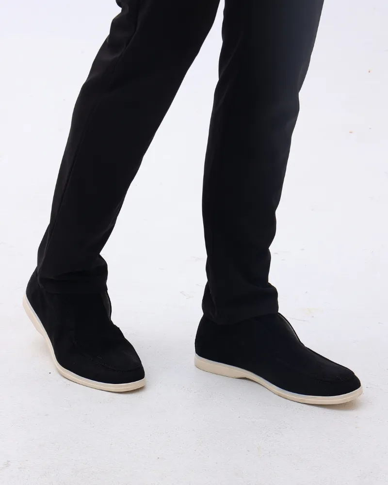 OUTBASK's High Suede Loafers