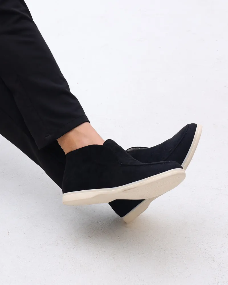 OUTBASK's High Suede Loafers