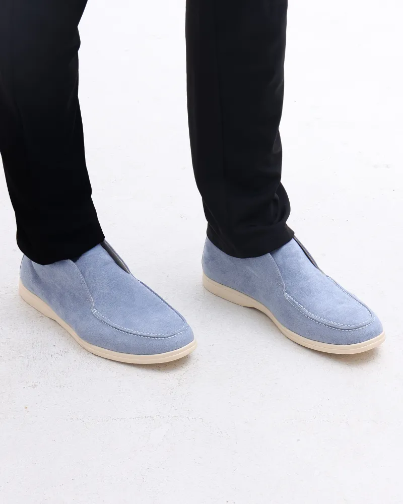 OUTBASK's High Suede Loafers