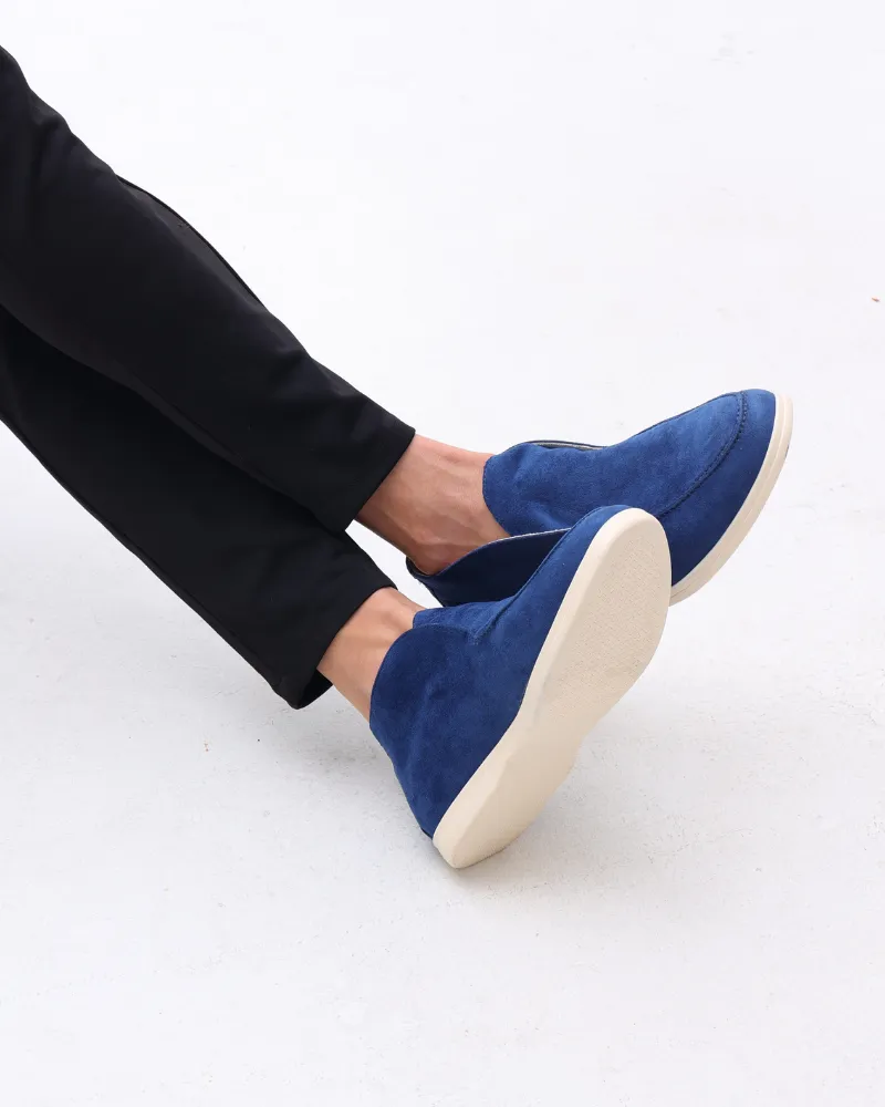 OUTBASK's High Suede Loafers
