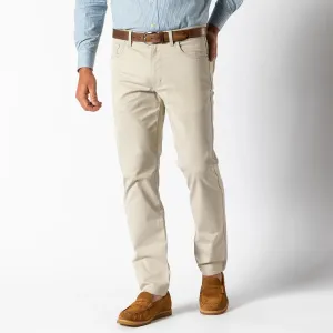 Pinpoint Canvas Five-Pocket (Stone)