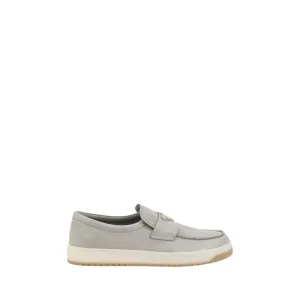 Prada Logoed Loafers
